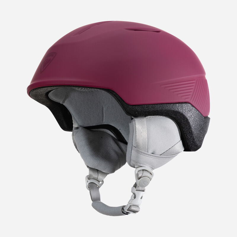Rossignol Women's Helmet Fit Impacts Pink Purple