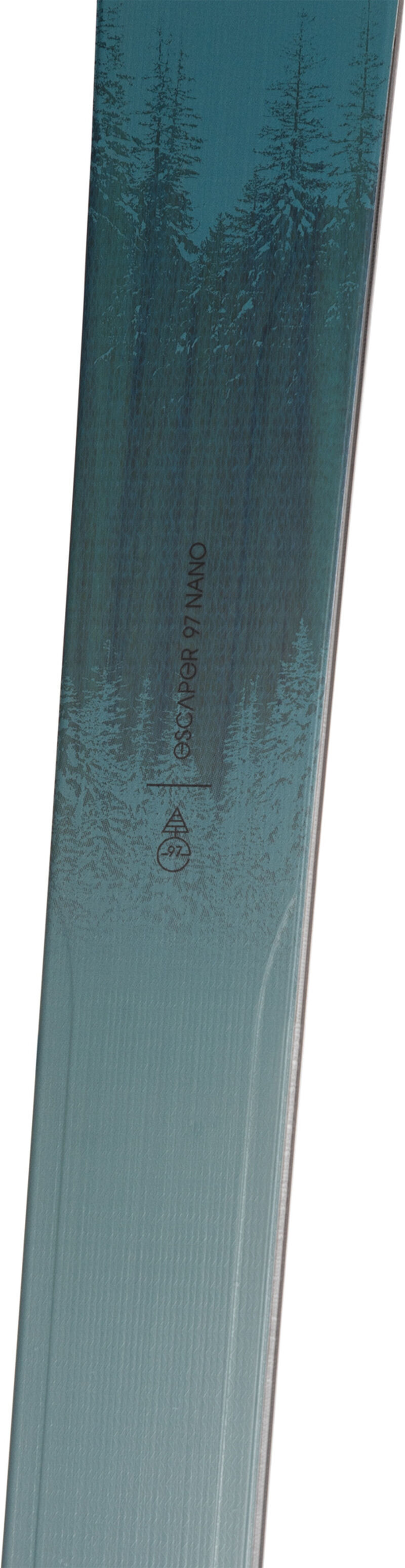 Rossignol Men's Touring Skis ESCAPER 97 NANO OPEN Green