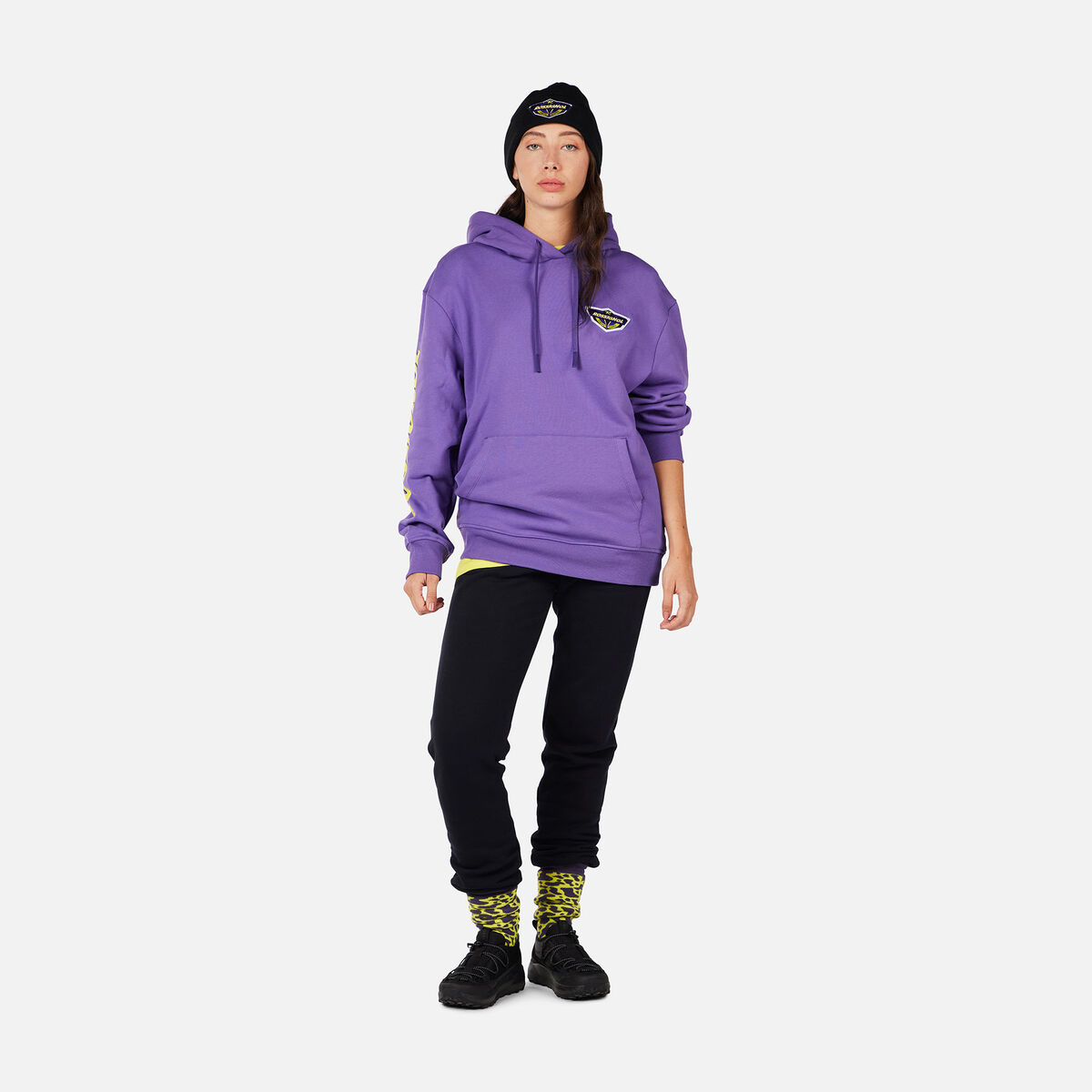Rossignol Super Hoodie Pink/Purple