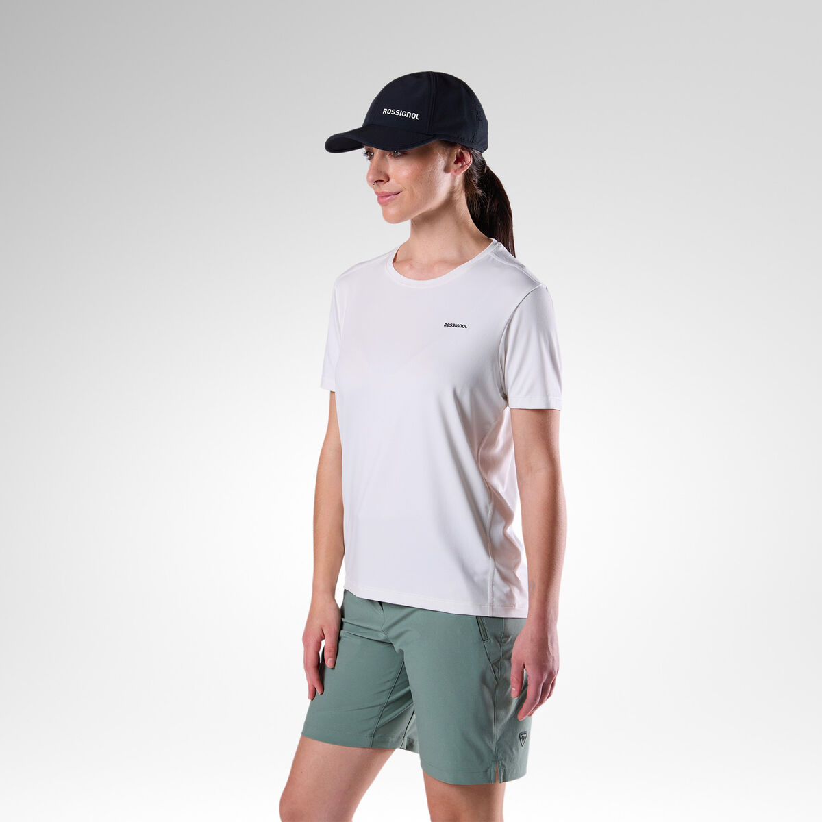 Rossignol Women's Graphic Active Tee White