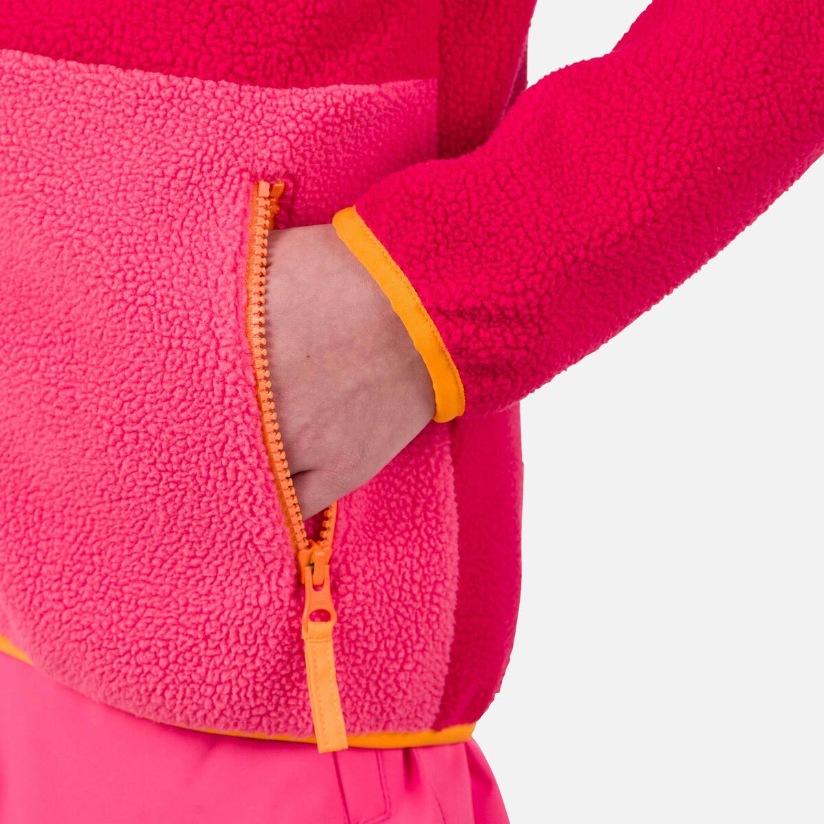 Rossignol Juniors' Alltrack Fleece Pink/Purple