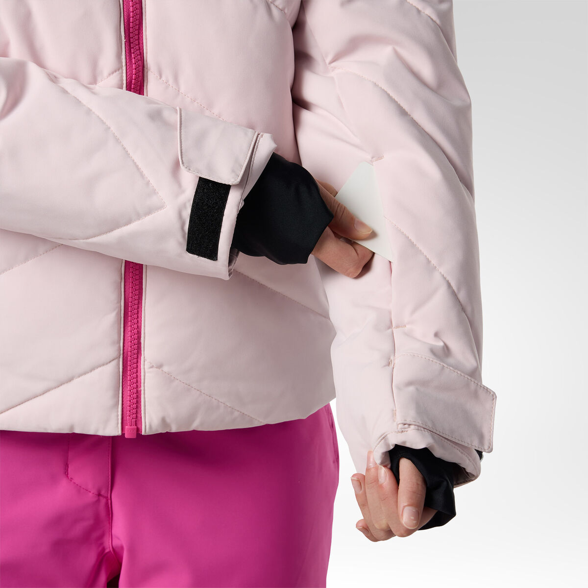Rossignol Juniors' Staci Insulated Ski Jacket Pink Purple