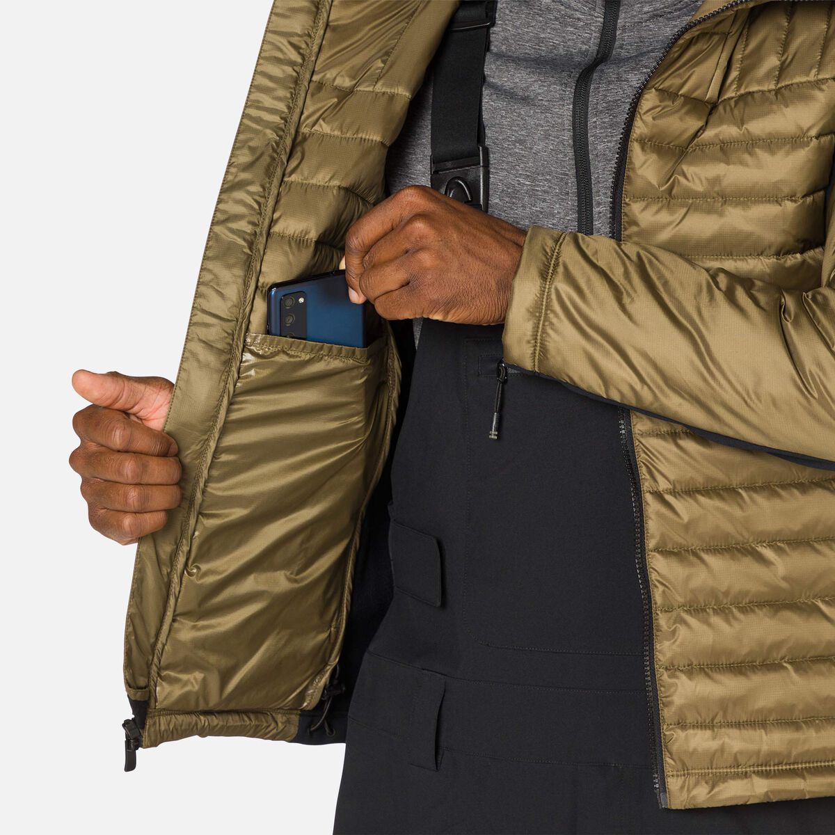 Rossignol Men's SKPR Hybrid Light Jacket green