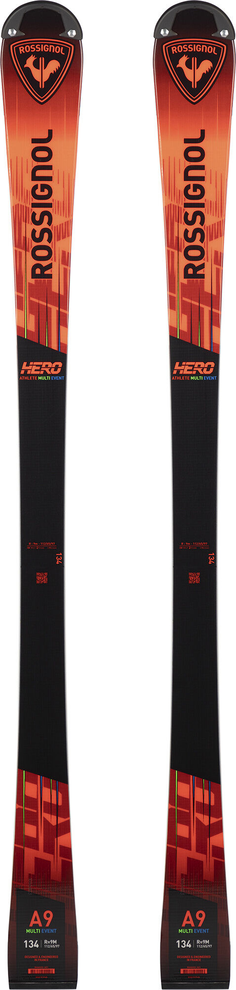 Unisex's Racing Skis Hero Athlete Multievent 127-148 Open | Red