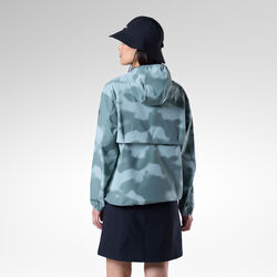 Rossignol Women's Stretch Anorak with Hoodie Green
