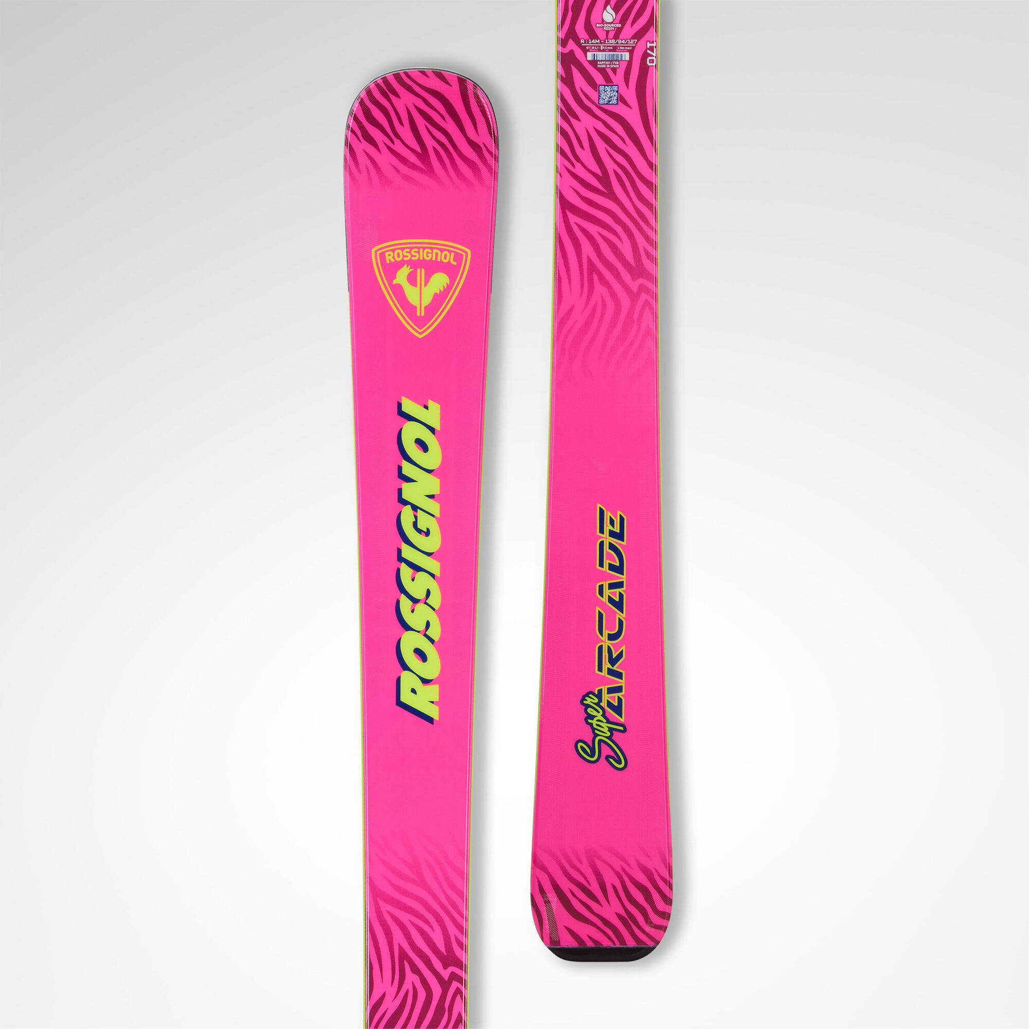 SUPER ARCADE PINK ALPINE SKIS | WSE to exclude | Rossignol