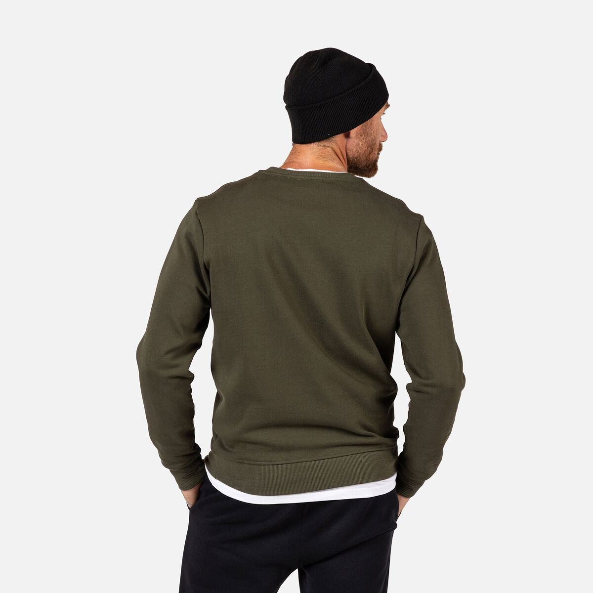Rossignol Men's Prarion Crewneck Sweatshirt Green