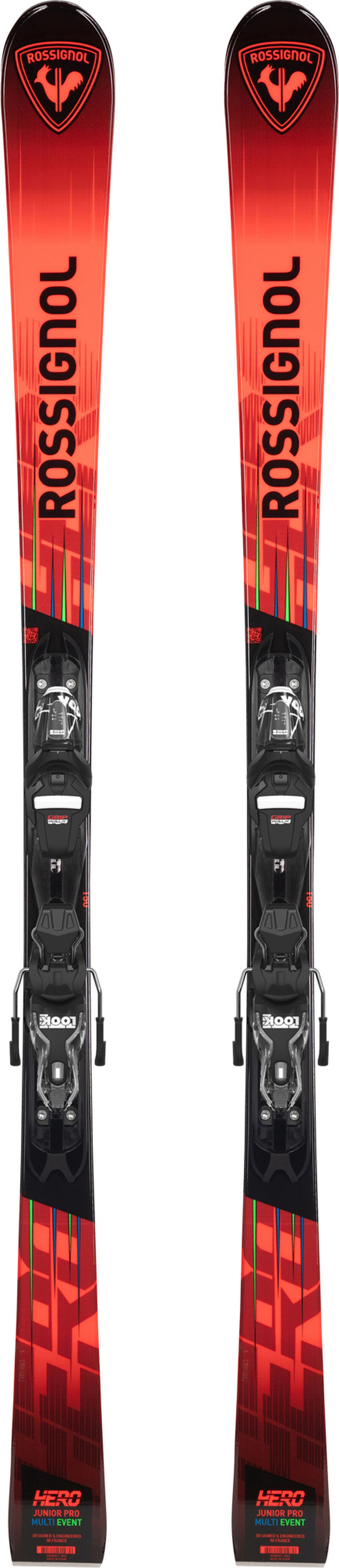 Rossignol Skis de piste enfant Hero Jr Multi-Event (Xp Jr) Red