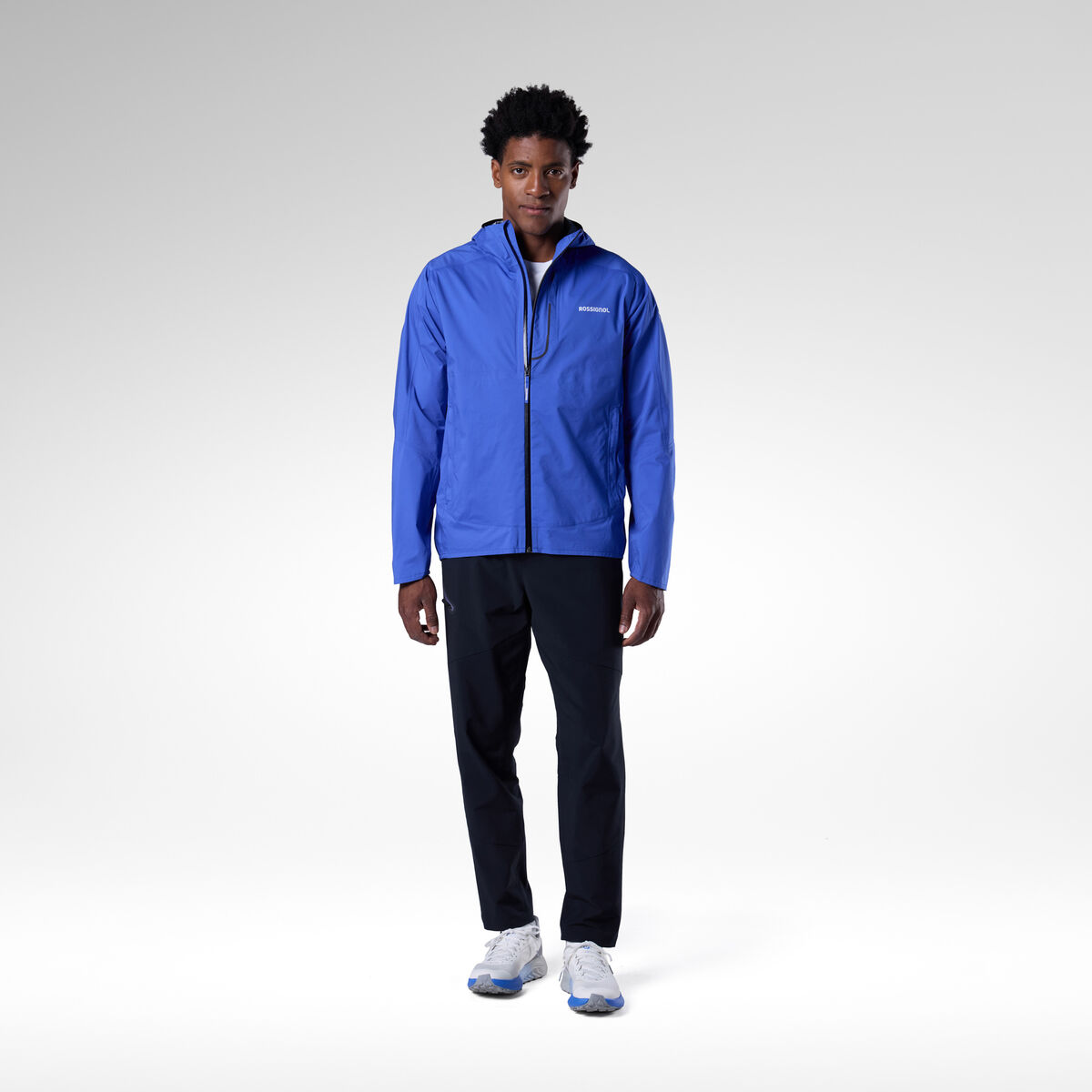 Rossignol Veste Softshell 2,5 couches imperm&eacute;able pour hommes Blue