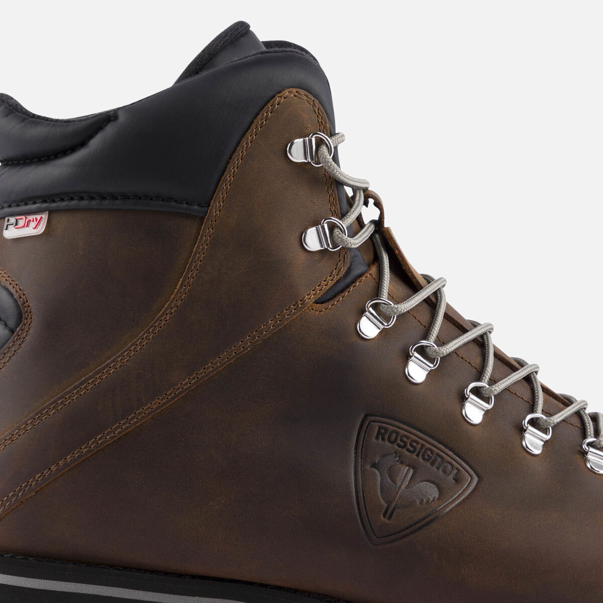 Rossignol Bottines Chamonix marron cir&eacute; homme Brown