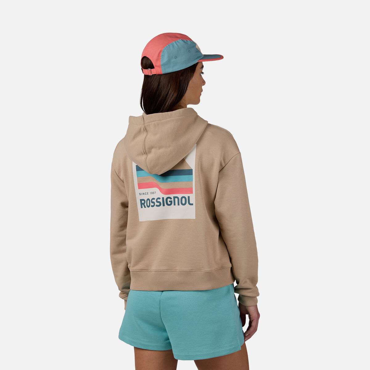 Rossignol Women's Waterfall Hoodie Sweatshirt Brown