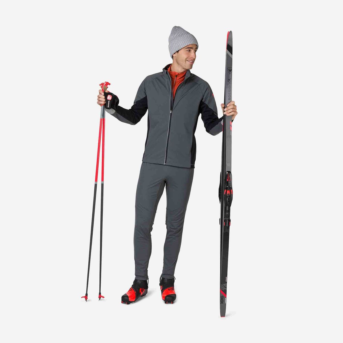 Rossignol Giacca uomo Poursuite Grigio