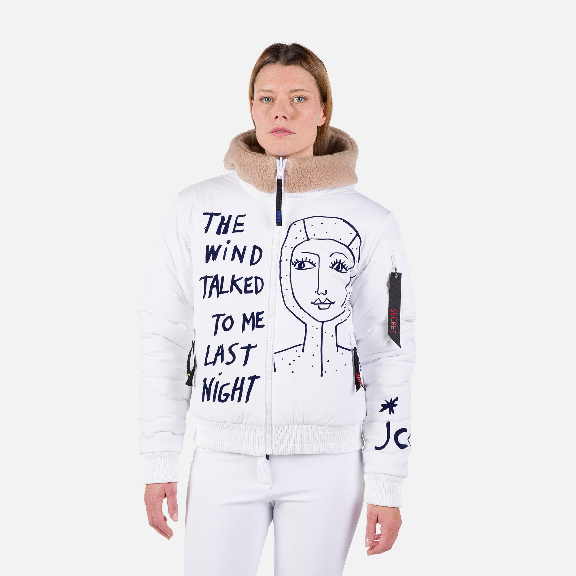 Women's JCC Yeti Fleecy Bomber Jacket | OUTLET | Rossignol