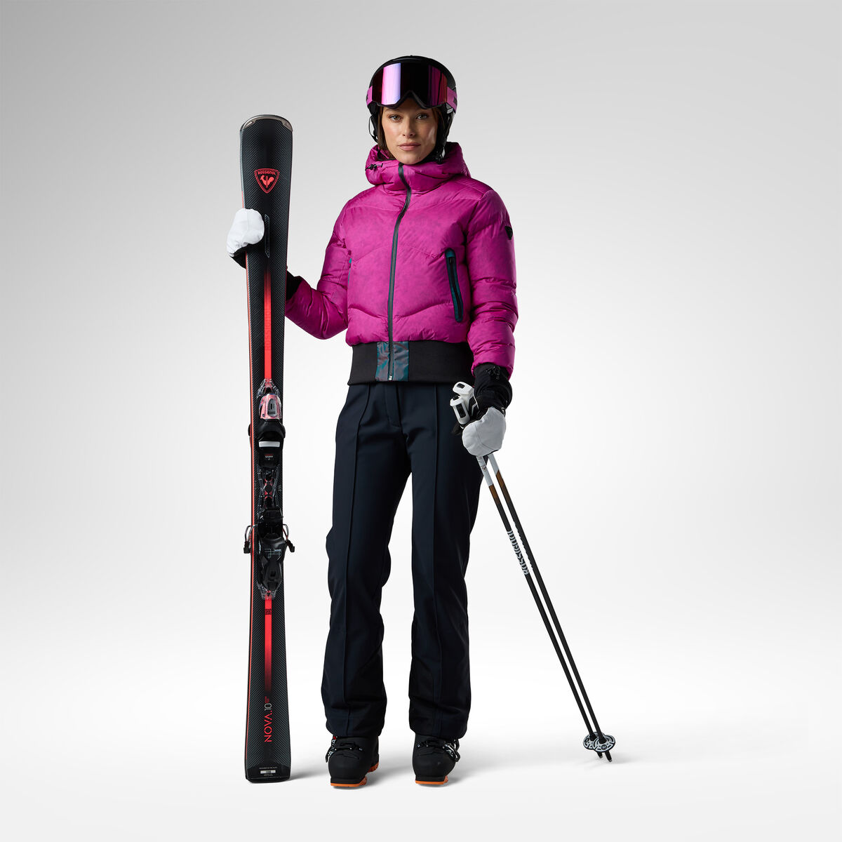 Rossignol Women's Snowblaze Down Bomber Ski Jacket [Ljava.lang.Object;@3684c539