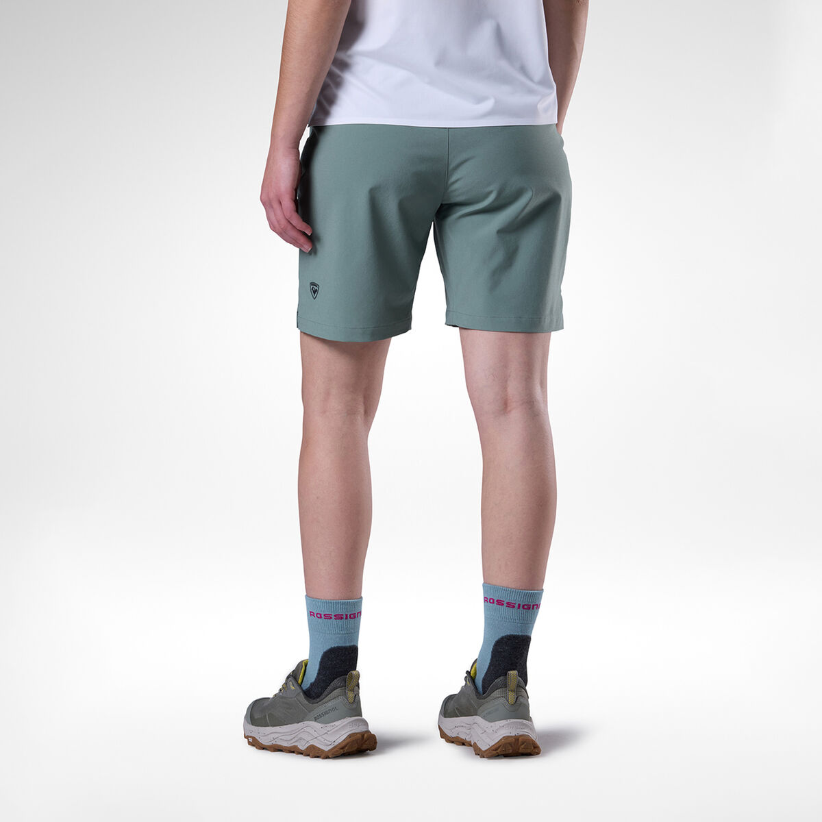 Rossignol Women's Stretch Chino Shorts 7-inch Green