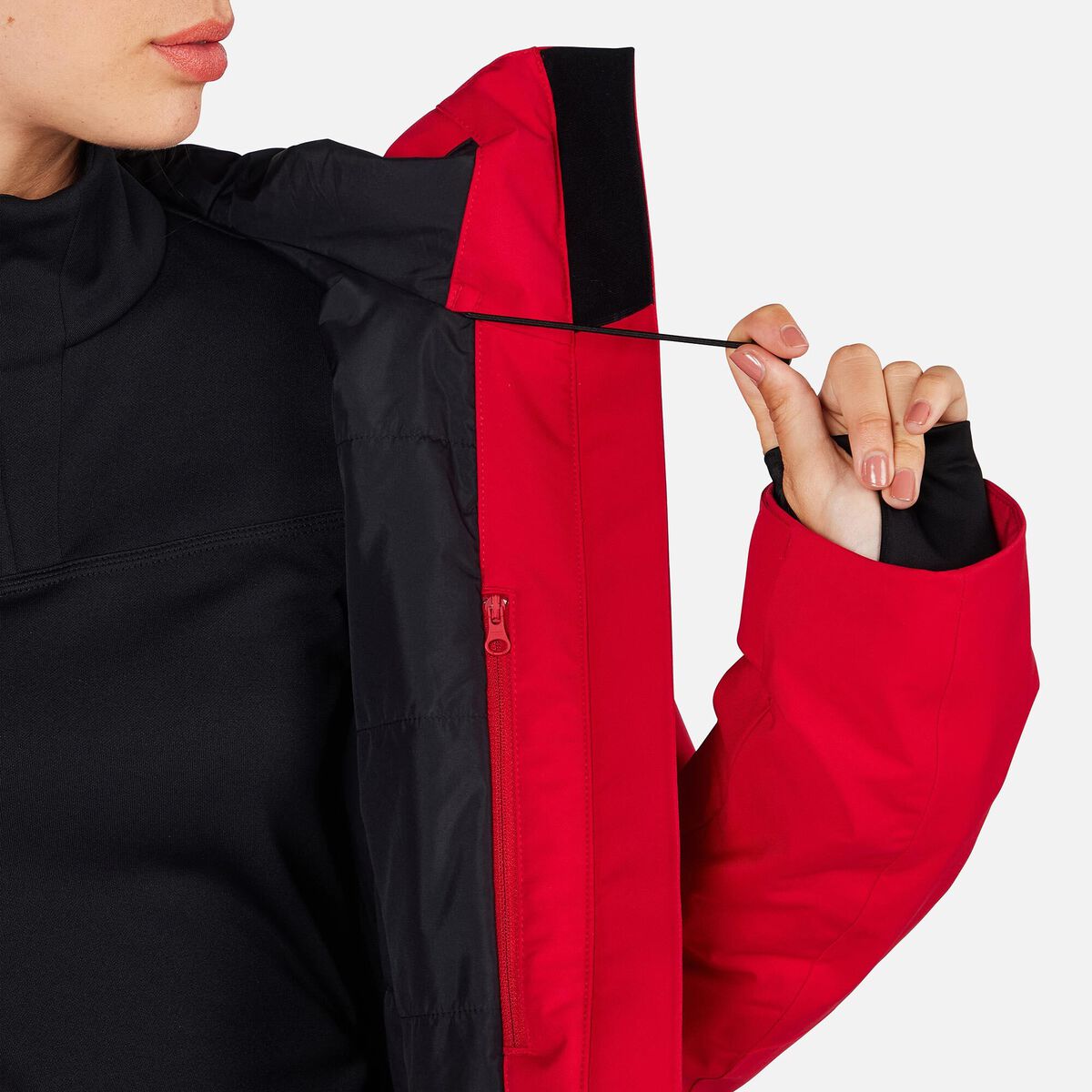 Rossignol Women's Rochrun Insulated Ski Jacket Red