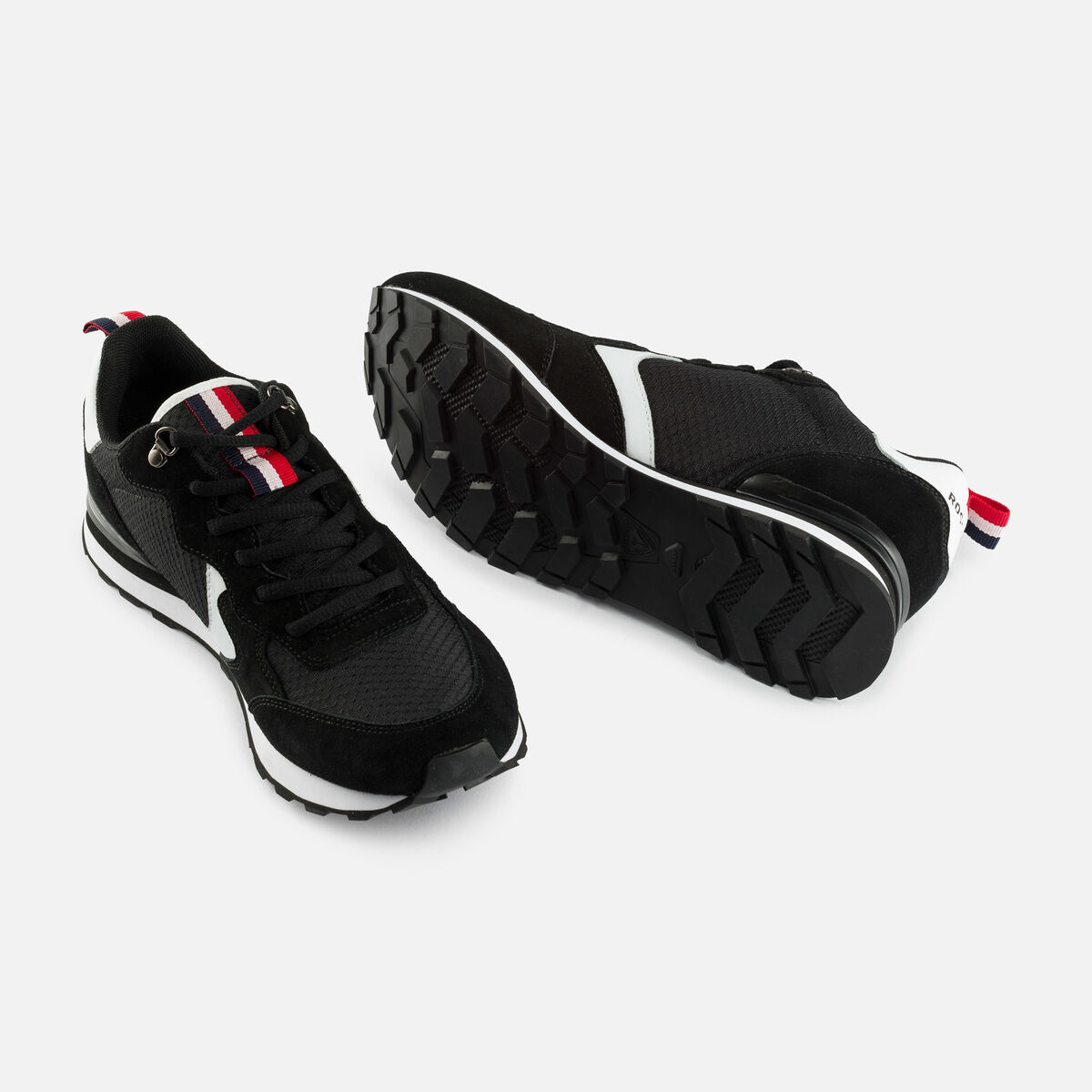 Men's Heritage Black Sneakers