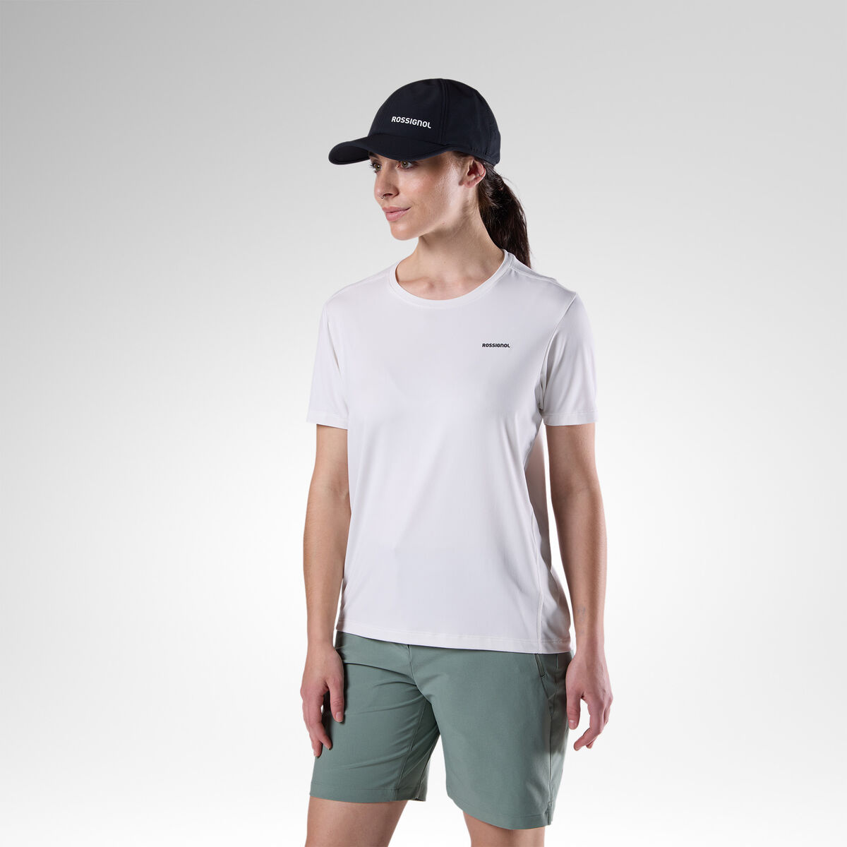 Rossignol Women's Graphic Active Tee White