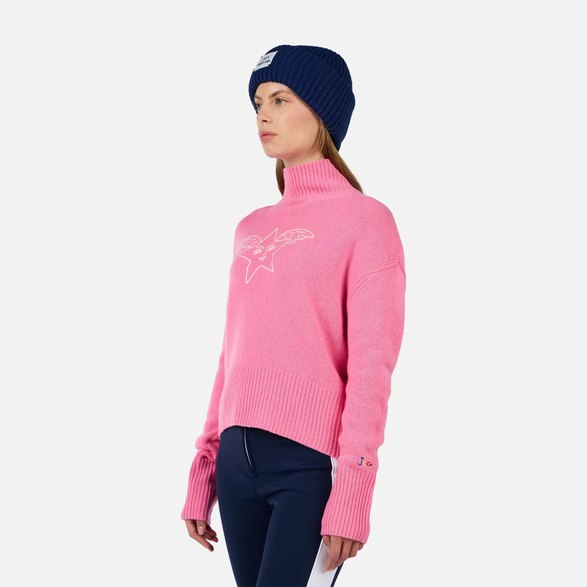 Rossignol Women's JCC Snow Angels Pullover Pink/Purple