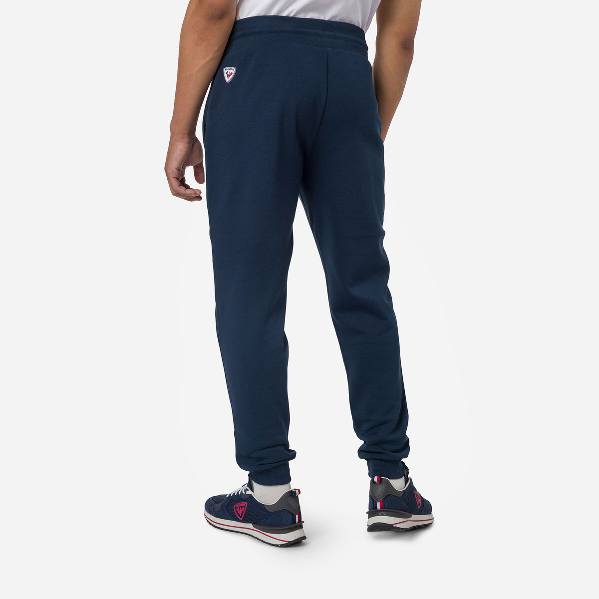 Pantaloni sportivi in cotone uomo logo