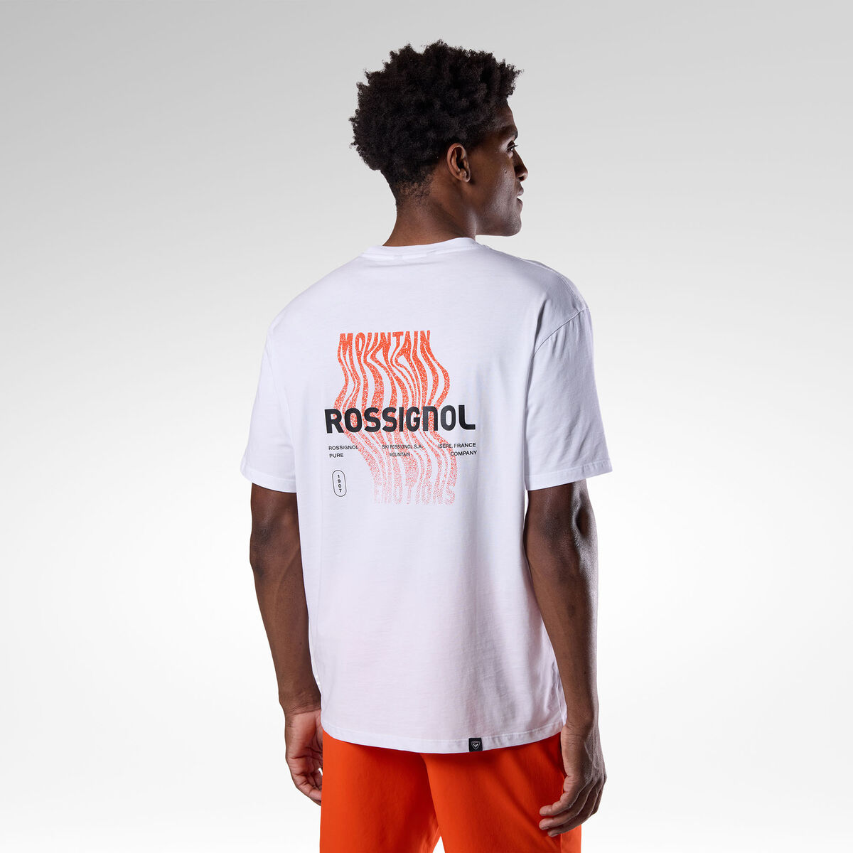 Rossignol Men's Graphic Waterfall Tee White