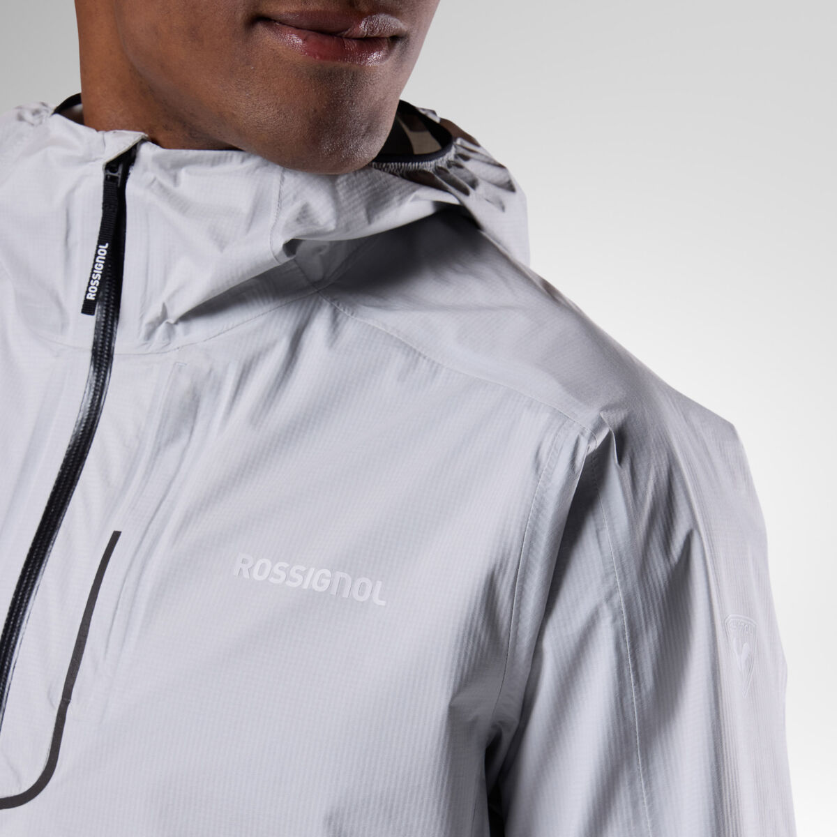 Rossignol Veste Softshell 2,5 couches imperm&eacute;able pour hommes grey