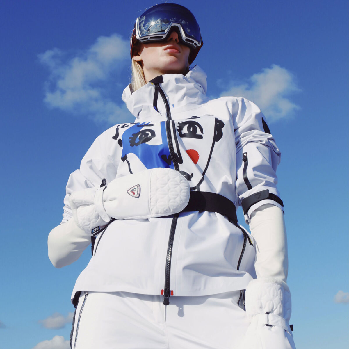 Rossignol Veste shell Eco Logic JCC Femme White