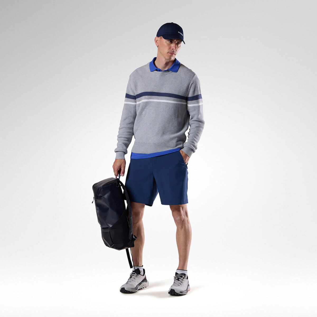 Rossignol Men's Knit Crewneck Sweater Grey