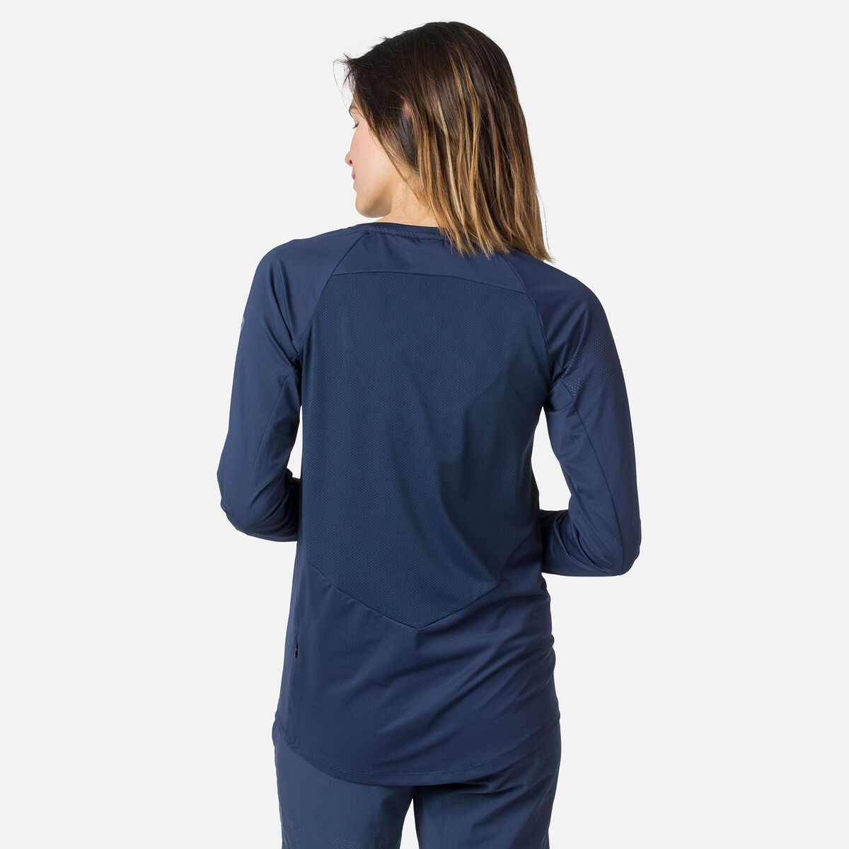 Langarm-Jerseyshirt für Damen Relaxed Fit