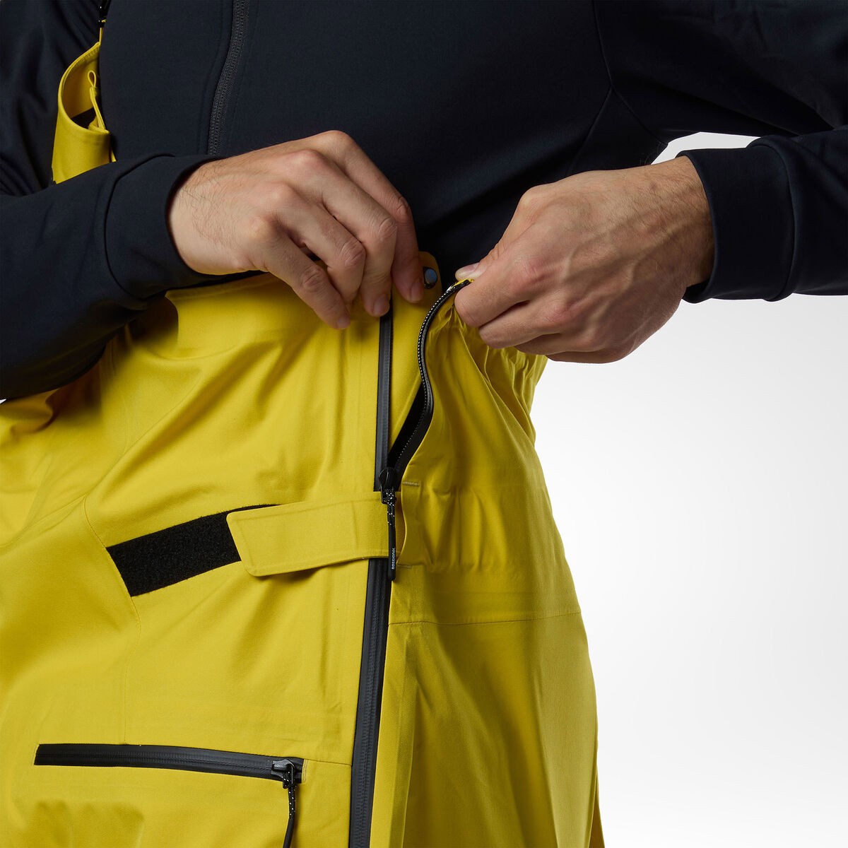 Rossignol MEN'S PROCLIVITY ATHLETE SKI BIB yellow