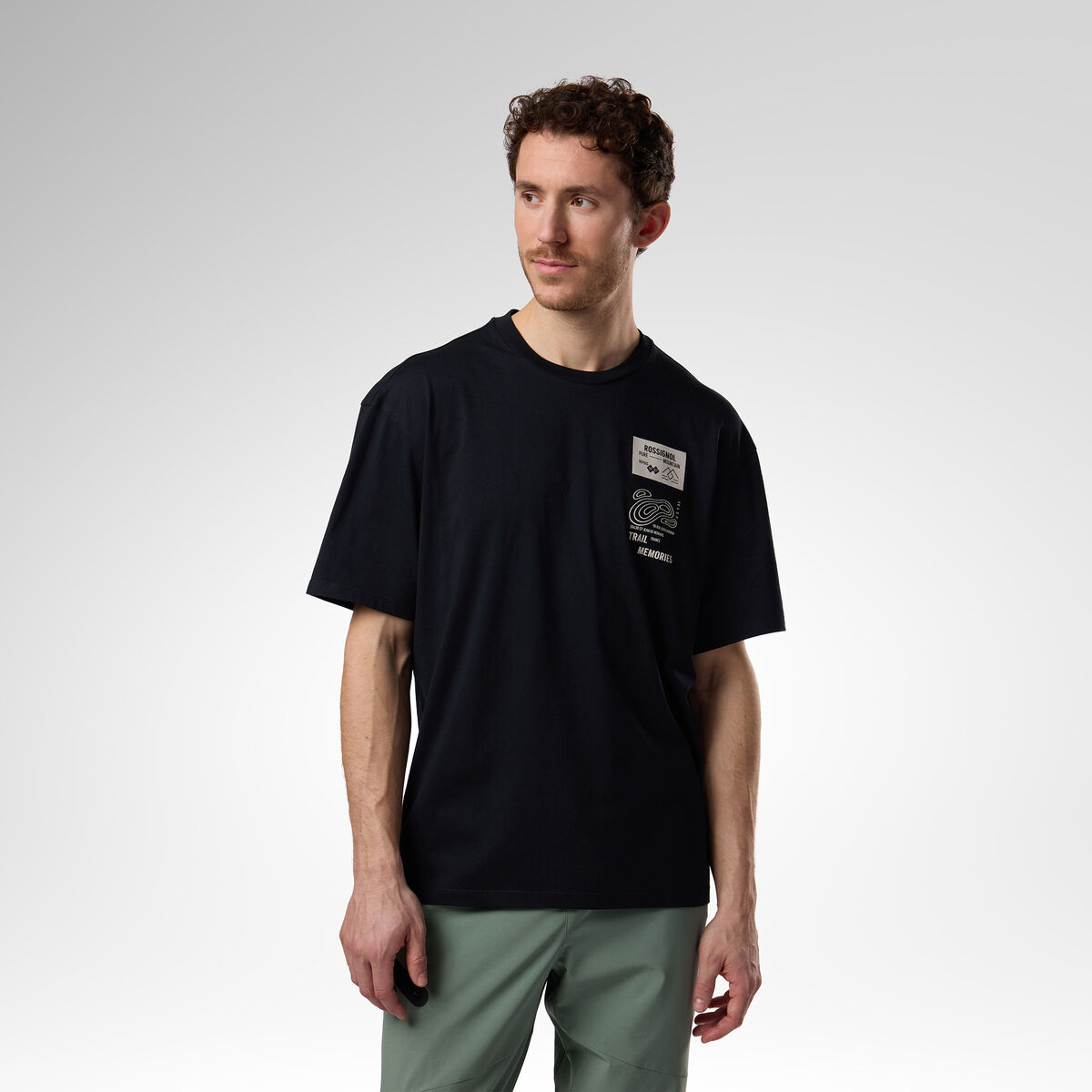 Rossignol Men's Graphic Waterfall Tee Black
