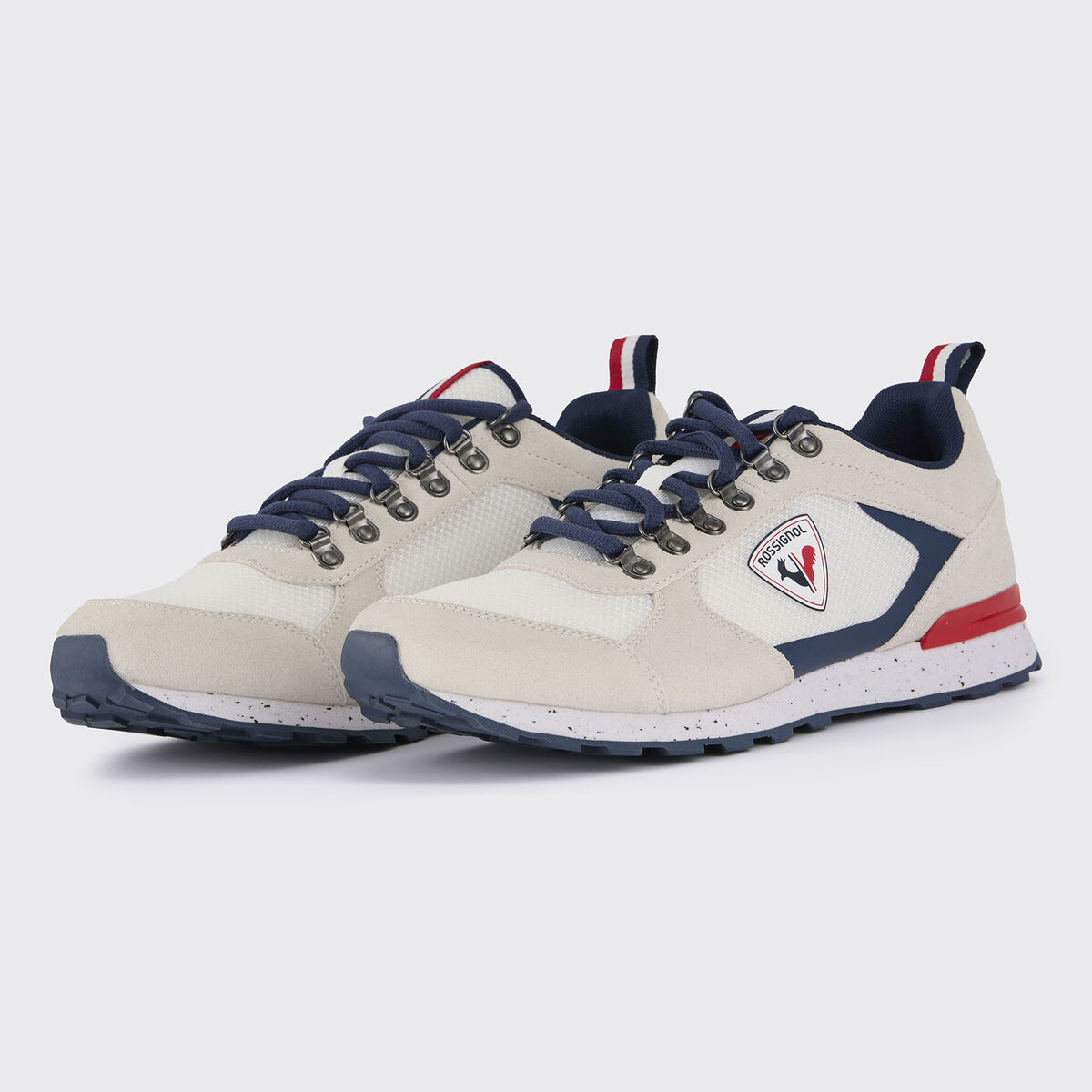 Rossignol Men's Heritage Sneakers Bleu Blanc Rouge Multicolor