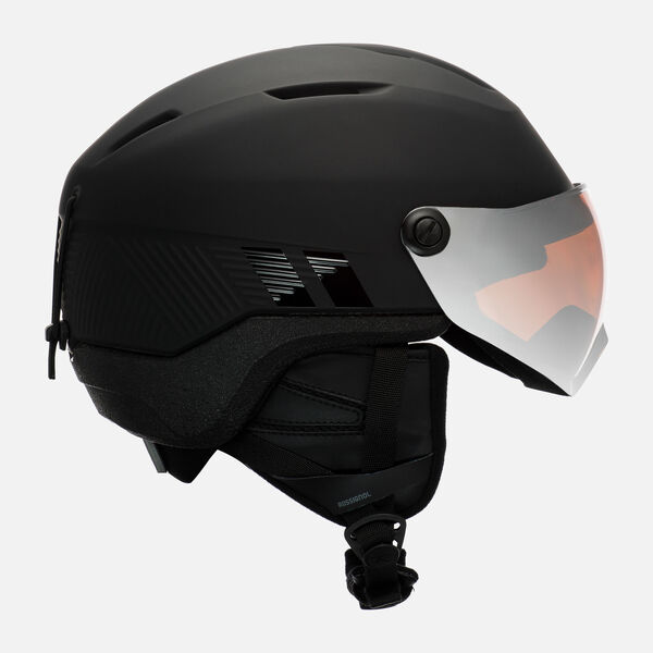 Unisex Helmet Fit Visor Impacts | Black | Rossignol