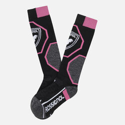 Rossignol Juniors' Speed Comfort Ski Socks Pink/Purple