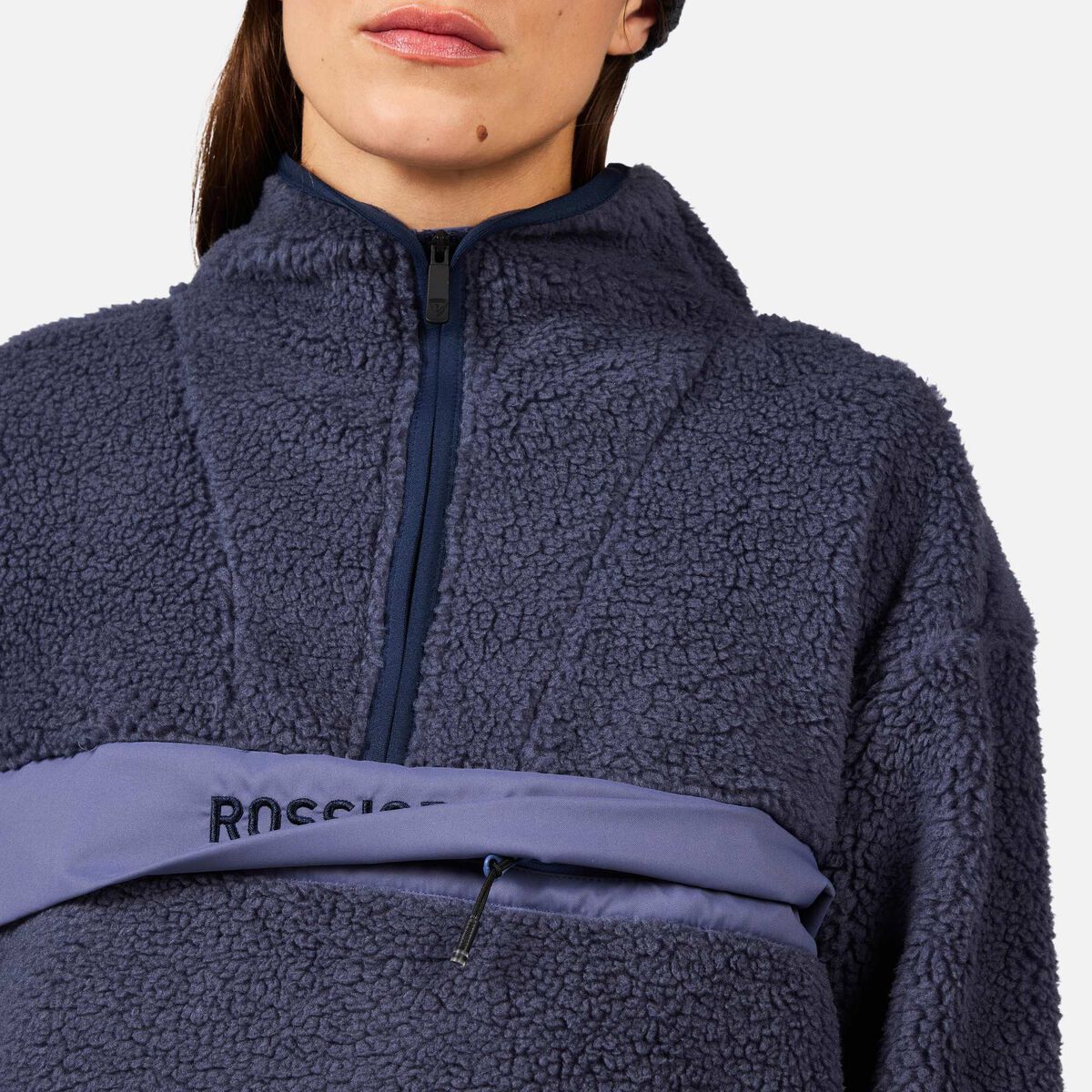 Rossignol Women's Alltrack Half-Zip Fleece Blue