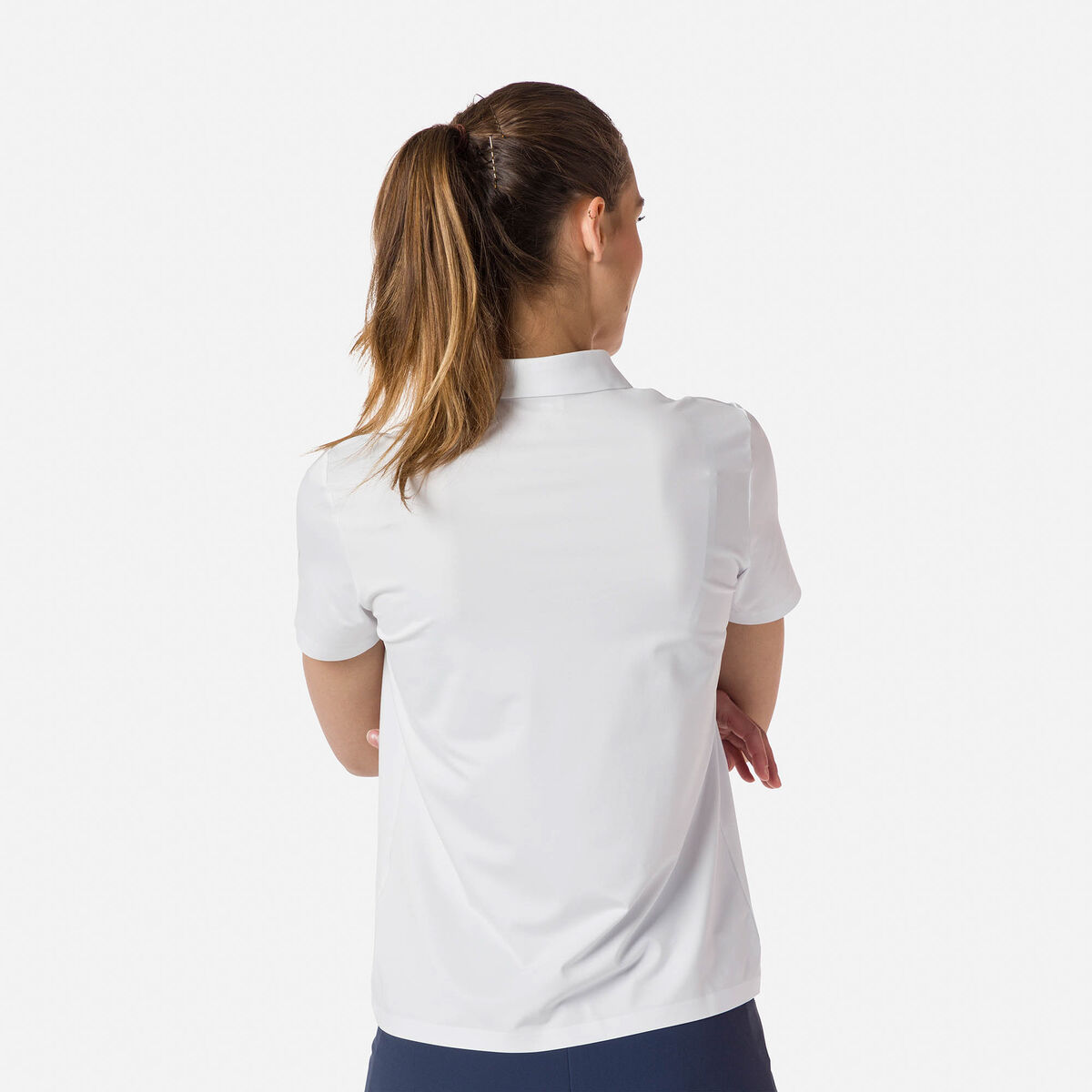 Rossignol Polo leggera traspirante da donna White