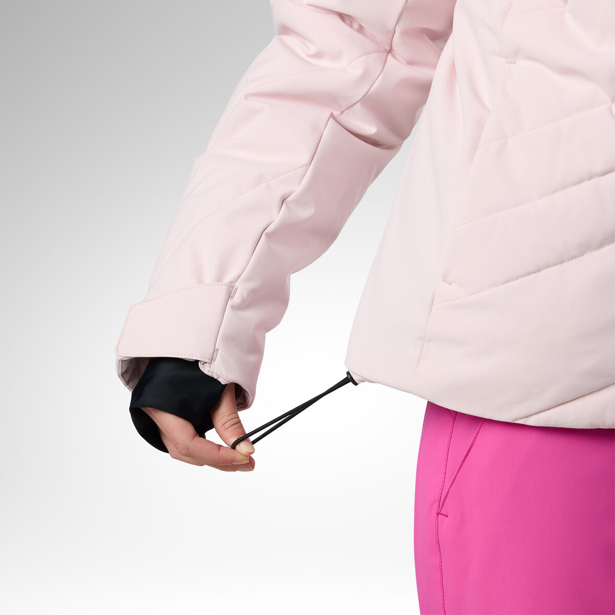 Rossignol Juniors' Staci Insulated Ski Jacket Pink Purple