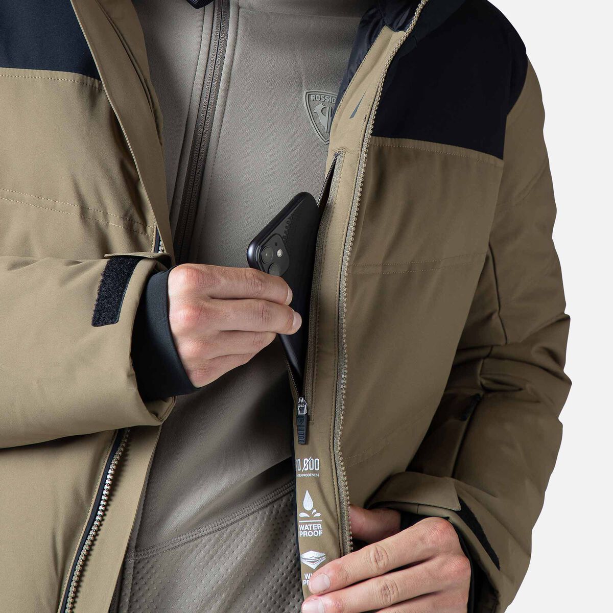 Rossignol Men's Siz Ski  Jacket green