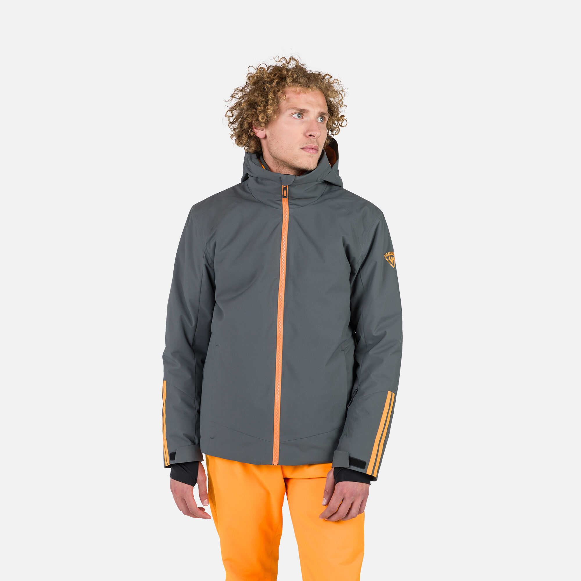 Men's Strawpile Ski Jacket | Grey | Rossignol