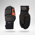 Rossignol Men's Hero 3-Finger Ski Gloves R-Shell Dry BLACK
