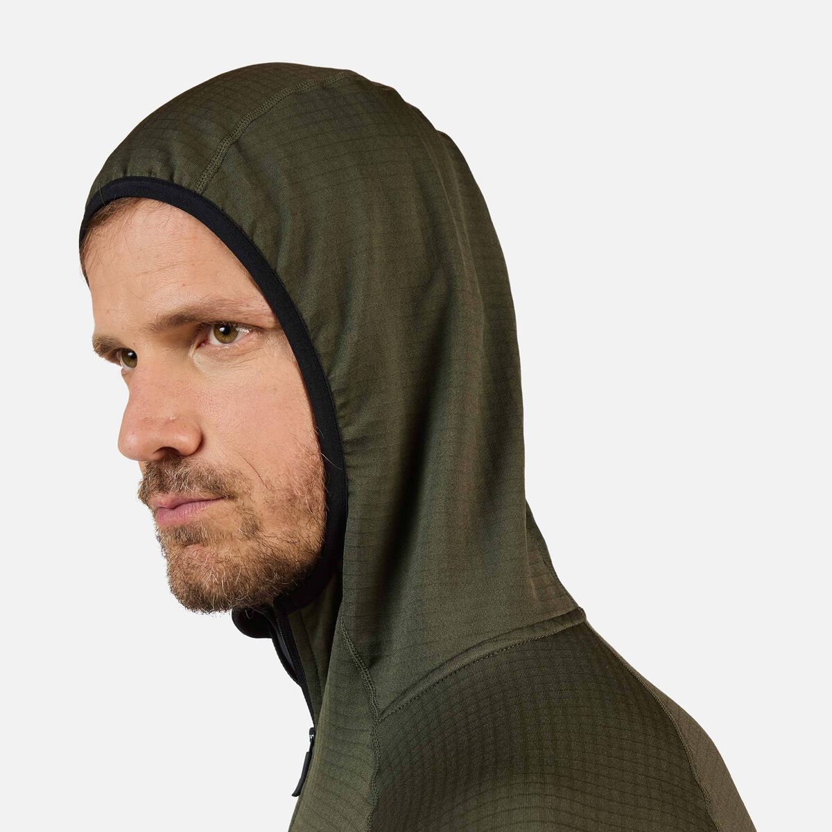 Rossignol Forro polar con capucha y cremallera completa Blackside para hombre Green