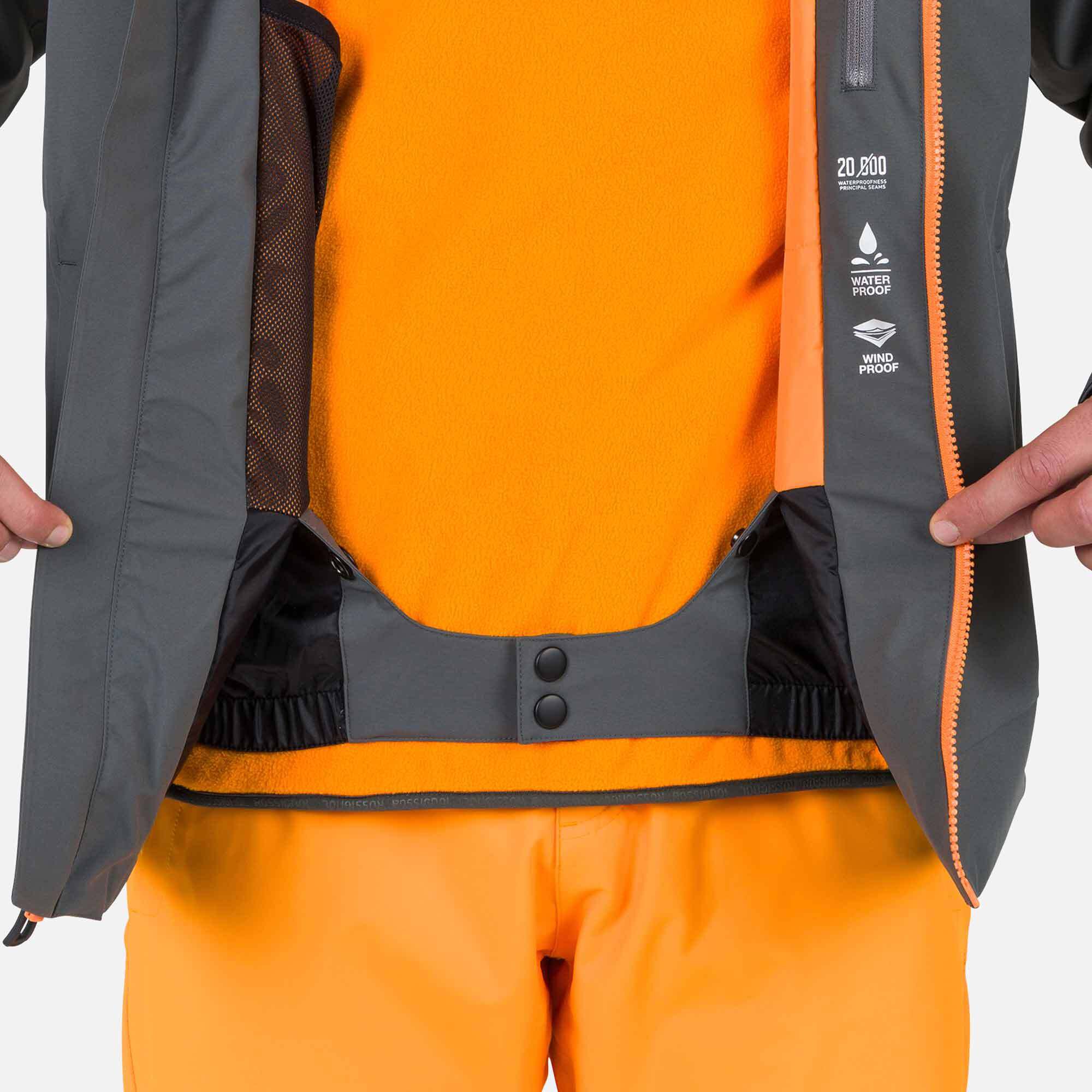 Men's Strawpile Ski Jacket | Grey | Rossignol