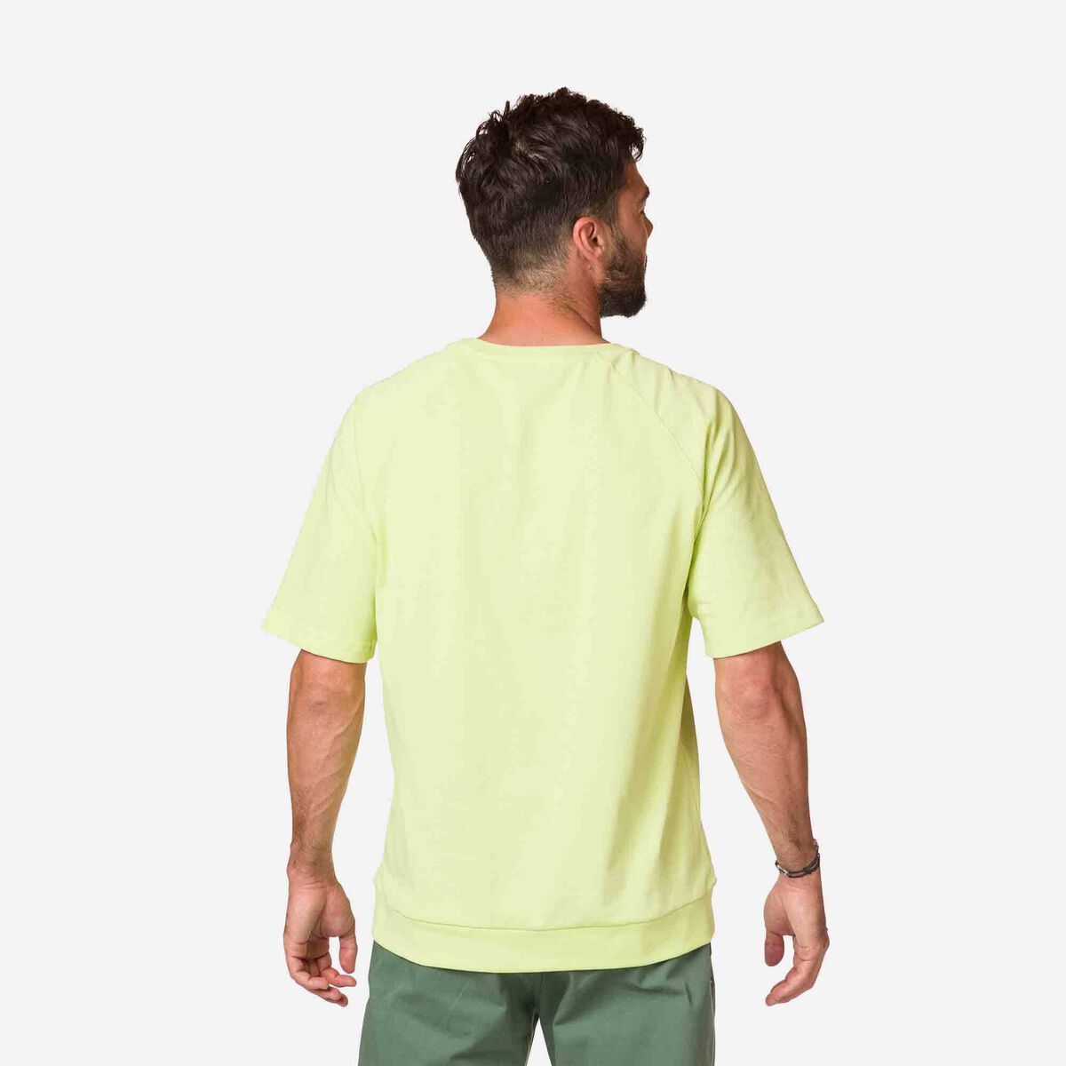 Bequemes Baumwoll-T-Shirt mit Raglanärmeln für Herren