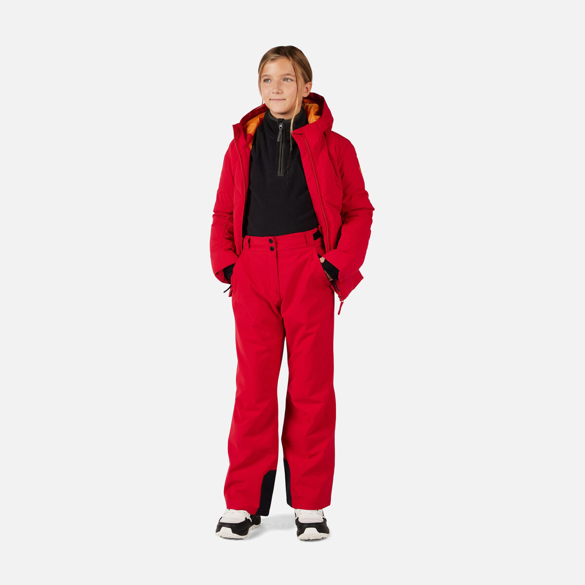 Rossignol Juniors' Insulated Ski Pants Red