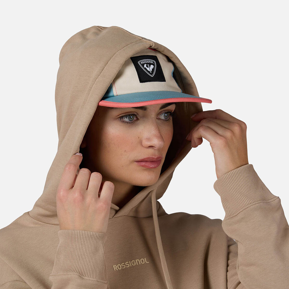 Rossignol Women's Waterfall Hoodie Sweatshirt Brown