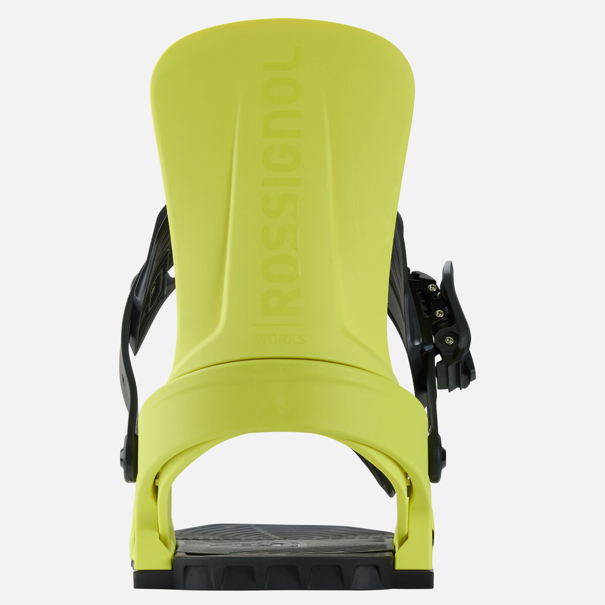 Rossignol Fixation de Snowboard Works Lime/Black S Multicolore