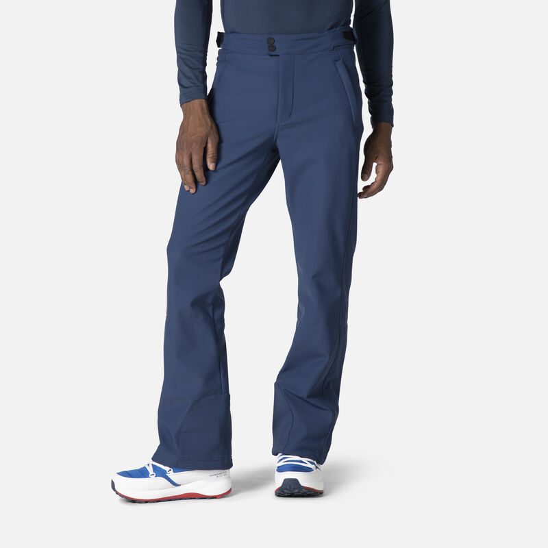 Pantaloni Sci Uomo Impermeabili Softshell - Foderati In Pile Per Inverno - Foto 10