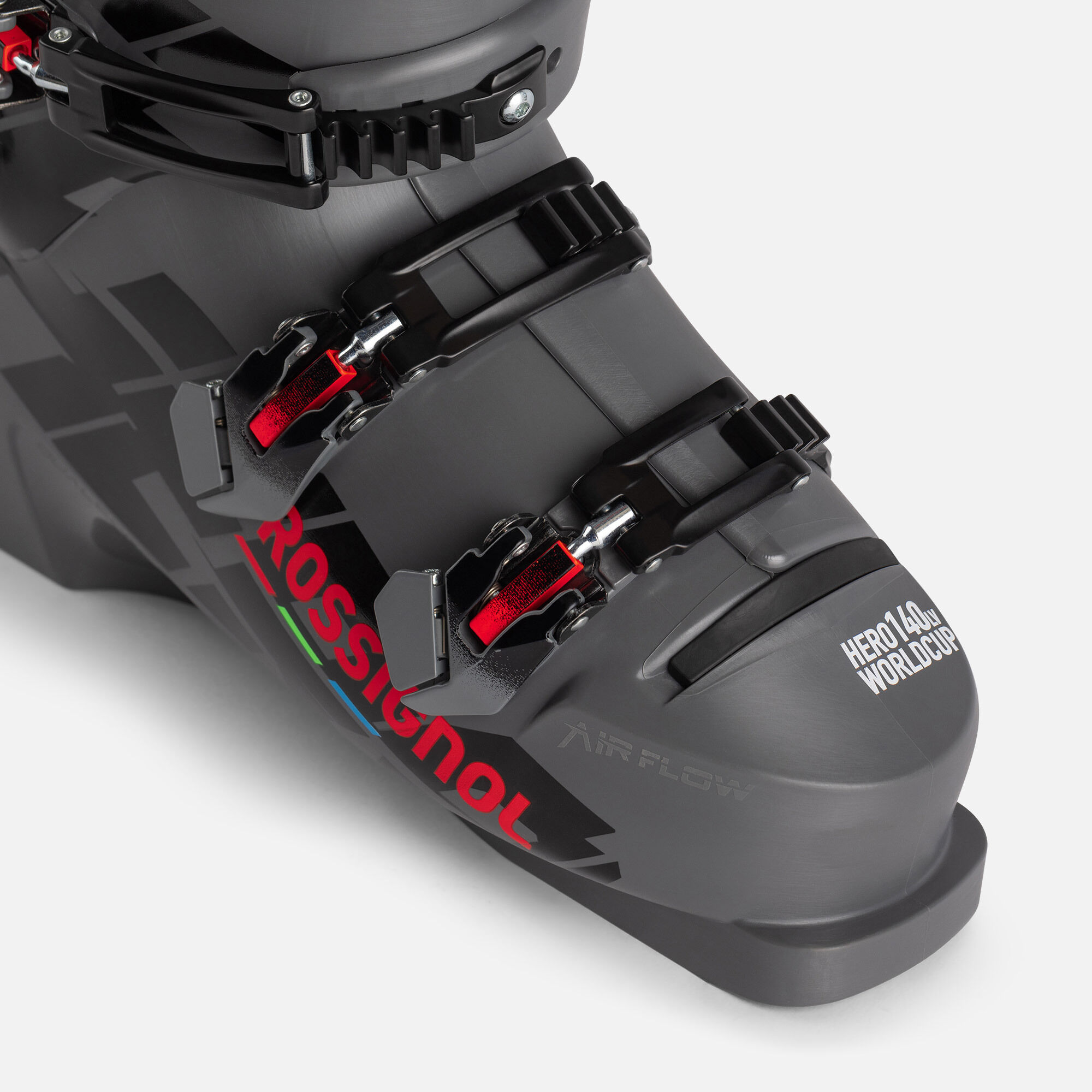 Unisex Racing Ski Boots Hero World Cup 140 Lv | Grey | Rossignol