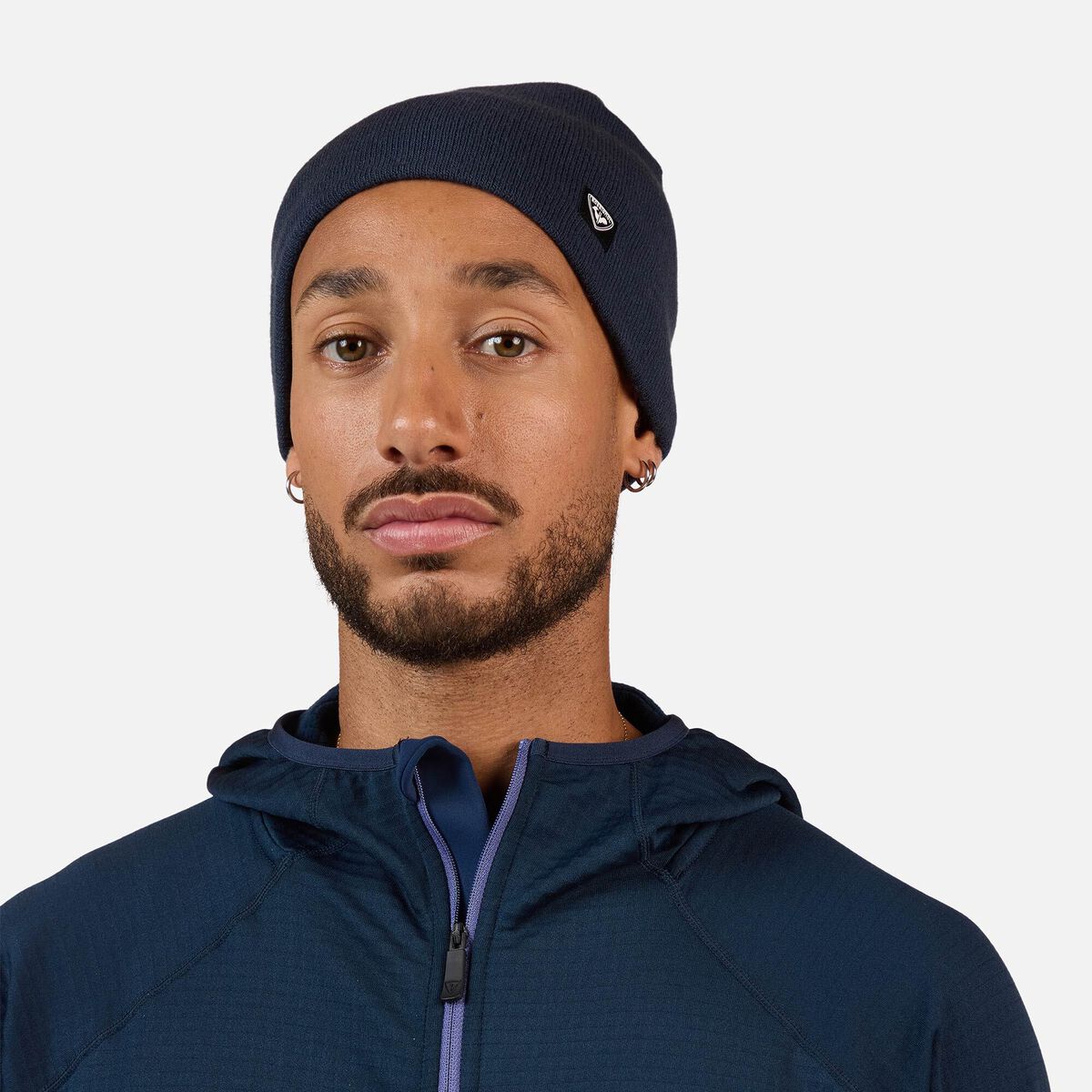 Rossignol Men's Blackside Full-Zip Hooded Fleece Blue