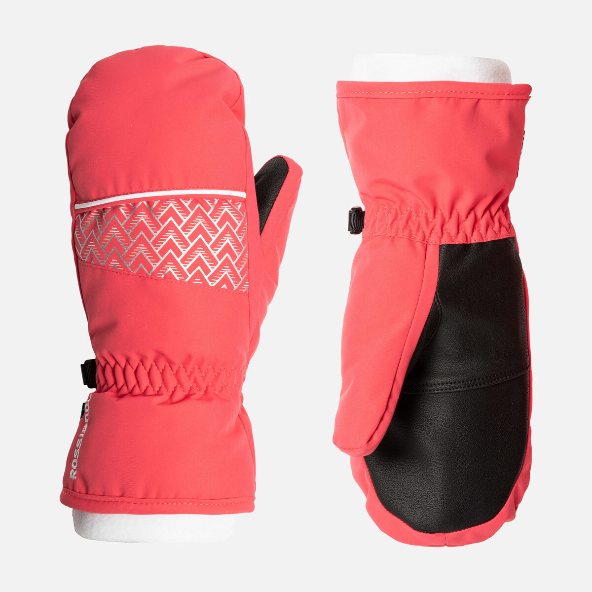 Rossignol Girls' Vicky Waterproof Ski Mittens Pink/Purple